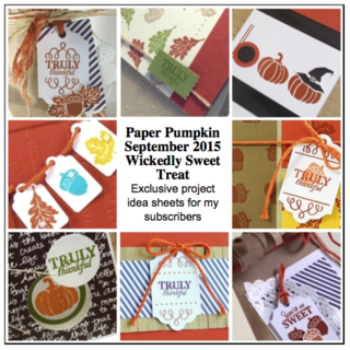 Sneak Peek at the September 2015 Wickedly Sweet Treat Paper Pumpkin kit exclusive alternate projects… #stampyourartout #stampinup - Stampin’ Up!® - Stamp Your Art Out! www.stampyourartout.com