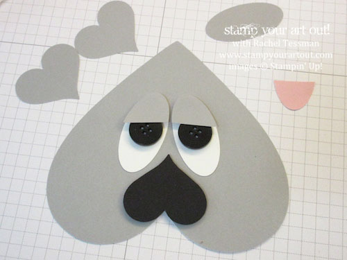 Click here to see step-by-step visuals of how to make a puppy dog Valentine box with the January 2016 Cute Conversations Paper Pumpkin kit …#stampyourartout #stampinup - Stampin’ Up!® - Stamp Your Art Out! www.stampyourartout.com
