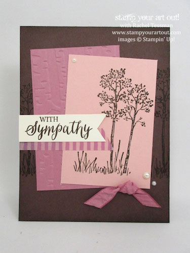 Click here to see my June 2016 Stamp-A-Stack cards – this one shows off the In The Meadow stamp set and the new 2016-17 In Colors…#stampyourartout #stampinup - Stampin’ Up!® - Stamp Your Art Out! www.stampyourartout.com
