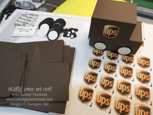 UPS is making deliveries in mini trucks this weekend!.… #stampyourartout - Stampin’ Up!® - Stamp Your Art Out! www.stampyourartout.com