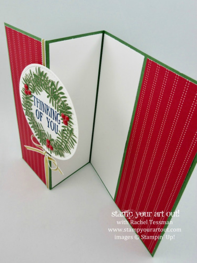 Click here to see a few more projects created with the August 2017 “Giftable Greetings” Paper Pumpkin kit (a Christmas card,  a Memories & More photo page layout, and a box of chocolates) and to hear about the limited time 50% off new subscriber special... #stampyourartout - Stampin’ Up!® - Stamp Your Art Out! www.stampyourartout.com
