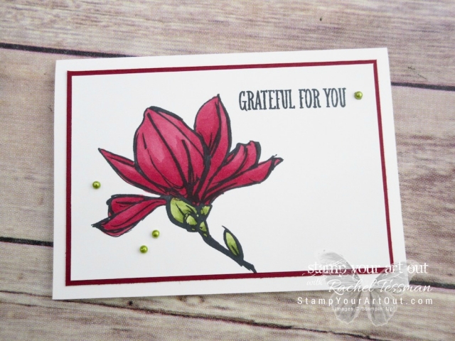 Stampin’ Blends Available November 1st! Click here to see how to make this card using the new Stampin’ Blends alcohol-based markers from Stampin’ Up! ...#stampyourartout - Stampin’ Up!® - Stamp Your Art Out! www.stampyourartout.com