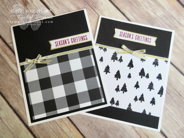 Click here to see photos and a how-to video for lots of great projects created with the October 2017 Pining for Plaid Paper Pumpkin kit: a telescoping card, a 12x12 scrapbook page layout, a bridge fold card, a cute bag made from an envelope, and more!... #stampyourartout - Stampin’ Up!® - Stamp Your Art Out! www.stampyourartout.com