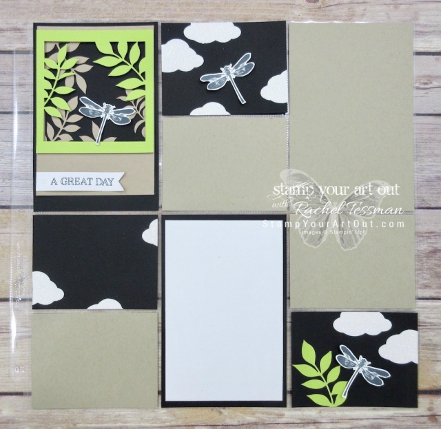 Click here to see photos of (and get tips for recreating) a photo pocket page layout, a cute fishy card and a pretty shaker card!...all projects created with the December 2017 Flora and Flutter Paper Pumpkin kit! ...#stampyourartout #stampinup - Stampin’ Up!® - Stamp Your Art Out! www.stampyourartout.com