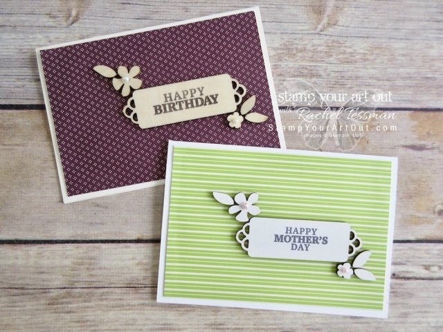 Click here to watch a how-to video and see fun alternate project ideas I created with the March 2018 May Good Things Grow Paper Pumpkin kit: How to get 28 cards from the kit contents, a fun flower seed container, and a 12x12 scrapbook page (2 versions)...#stampyourartout #stampinup - Stampin’ Up!® - Stamp Your Art Out! www.stampyourartout.com
