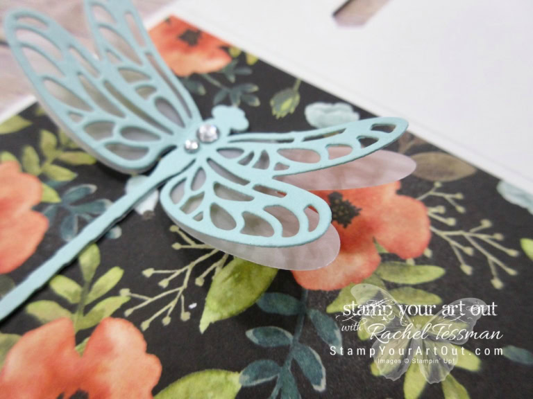 Detailed Dragonfly Closure Card Stamp Your Art Out!
