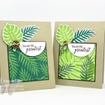 Click here to see how to make a fun and simple card with products from the Tropical Escape Suite: Tropical Escape designer paper, Tropical Chic stamp set and Tropical Thinlits Dies…#stampyourartout #stampinup - Stampin’ Up!® - Stamp Your Art Out! www.stampyourartout.com