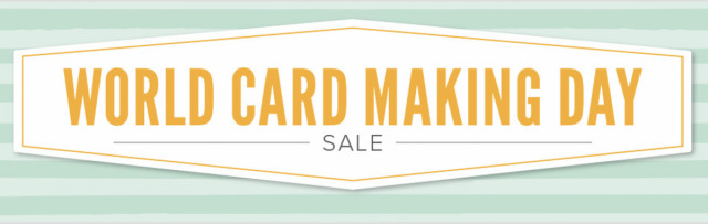 Celebrate World Card Making Day 2018 with 10% off select paper crafting products October 1-7, 2018 …#stampyourartout #stampinup - Stampin’ Up!® - Stamp Your Art Out! www.stampyourartout.com