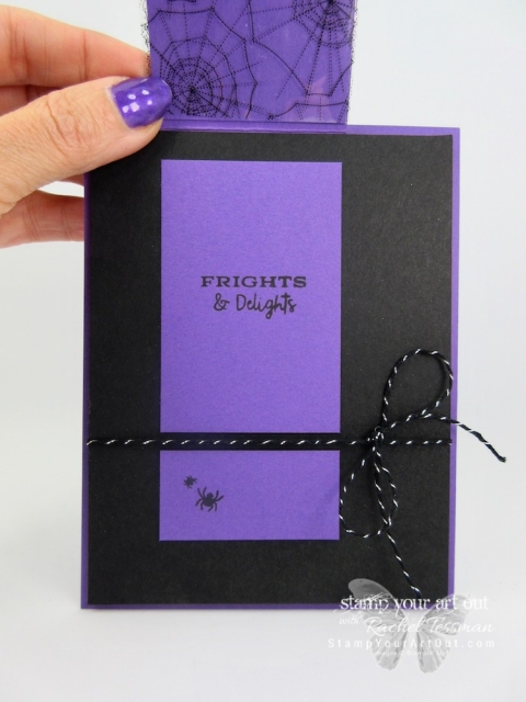 Click here to watch a how-to video and see fun alternate project ideas I created with the September 2018 Frights & Delights Paper Pumpkin kit: flap carsd with slide off treat bags, gift card holders, a 12x12 tombstone scrapbook page layout, pumpkin muffin toppers, & Christmas-themed tags!…#stampyourartout #stampinup - Stampin’ Up!® - Stamp Your Art Out! www.stampyourartout.com
