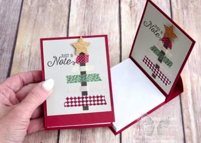 Washi Tape Tree Notepad Covers