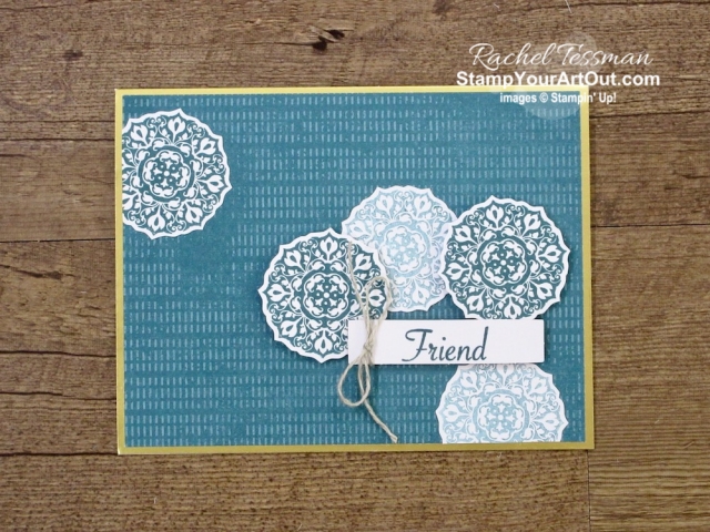 Click here to see & get details about how to triple the cards in the July 2019 On My Mind Paper Pumpkin Kit. Plus you can see several other alternate project ideas created with this kit in our blog hop: “A Paper Pumpkin Thing”! #onestopbox #stampyourartout #stampinup - Stampin’ Up!® - Stamp Your Art Out! www.stampyourartout.com