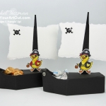 What else can you make with the adorable Coffin Treat Box from the Monster Bash Suite in the 2019 Holiday Catalog? How about a pirate boat treat box?! Click here to see two pirate boat boxes using the Coffin Treat Boxes and the Birds of a Feather Stamp Set. - Stampin’ Up!® - Stamp Your Art Out! www.stampyourartout.com