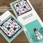 Click here to see how to make this festive Corner Twist Card (with the Let it Snow Suite of products). This card is an adaptation and simplified version of the fun-fold card I made for the October 2019 Stampin’ Anonymous set of Tutorials. The key for this card is to have an image on the front that will look good if turned 45 degrees. You’ll be able to watch my video so you can see all my tips and tricks and get the step-by-step directions. You’ll also be able to access measurements, see other close-up photos, and get links to all the products I used. - Stampin’ Up!® - Stamp Your Art Out! www.stampyourartout.com