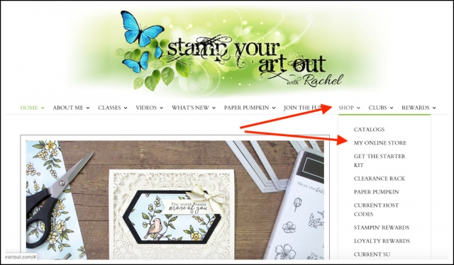 How to place an order in my online store! - Stampin’ Up!® - Stamp Your Art Out! www.stampyourartout.com