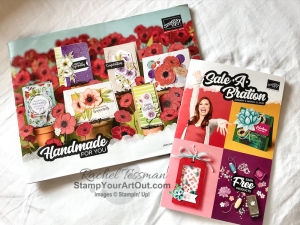 At Stampin’ Up!’s November 2019 OnStage in Portland, Oregon! Click here to see the fun of the first few days, some gifts I’ve gotten from fellow demonstrators, and display boards of new products that will be available in the 2020 Spring Mini Catalog and Sale-a-Bration Brochure! - Stampin’ Up!® - Stamp Your Art Out! www.stampyourartout.com