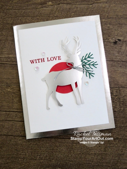 I’m excited to share with you what I created with the November 2019 Winter Gifts Paper Pumpkin Kit: 2 sets of 48 Holiday cards, a 12x12 scrapbook page layout, and two treat bag toppers. Click here for photos of all these projects, a video with directions, measurements and tips for making them, and a complete product list linked to my online store! - Stampin’ Up!® - Stamp Your Art Out! www.stampyourartout.com
