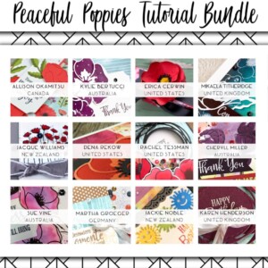Here are the Peaceful Poppies All Star Tutorial Bundle Peeks. Place an order in the month of February 2020 and get this bundle of fabulous paper crafting project tutorials for free! Or purchase it for just $15. - Stampin’ Up!® - Stamp Your Art Out! www.stampyourartout.com