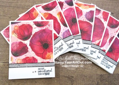 Super Easy Peaceful Poppies Card