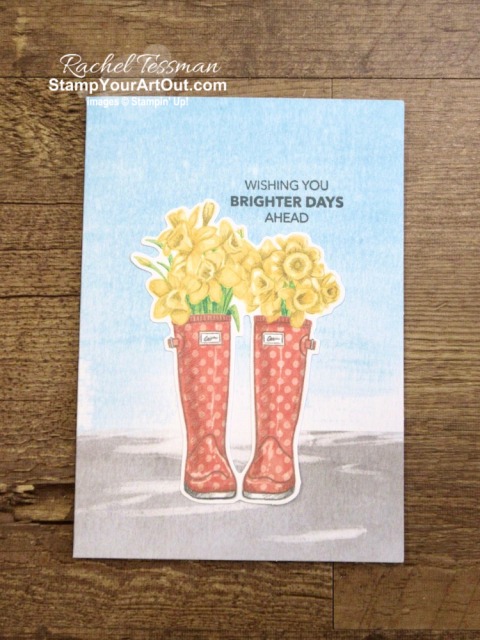 Click here to see & get details for how to more than double the note cards in your March 2020 No Matter the Weather Paper Pumpkin kit by adding just a pack of Scalloped Note Card & Envelopes. Plus you can see several other alternate project ideas created with this kit by fellow Stampin’ Up! demonstrators in our blog hop: “A Paper Pumpkin Thing”! - Stampin’ Up!® - Stamp Your Art Out! www.stampyourartout.com 