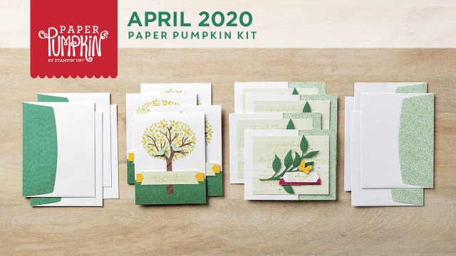The April 2020 My Wonderful Family Paper Pumpkin Kit. - Stampin’ Up!® - Stamp Your Art Out! www.stampyourartout.com