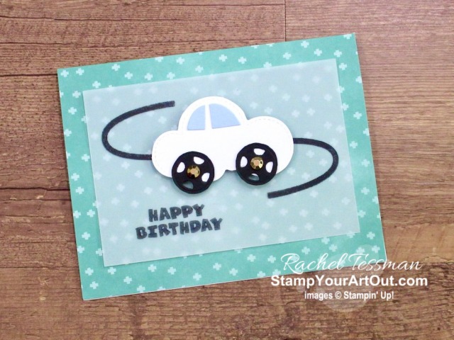 Click here to see & get details for how to make a fun automobile "Happy Birthday" note card and a coordinating scrapbook page from your May 2020 “A Kit In Color” Paper Pumpkin kit and some extra product. Plus you can see several other alternate project ideas created with this kit by fellow Stampin’ Up! demonstrators in our blog hop: “A Paper Pumpkin Thing”! - Stampin’ Up!® - Stamp Your Art Out! www.stampyourartout.com