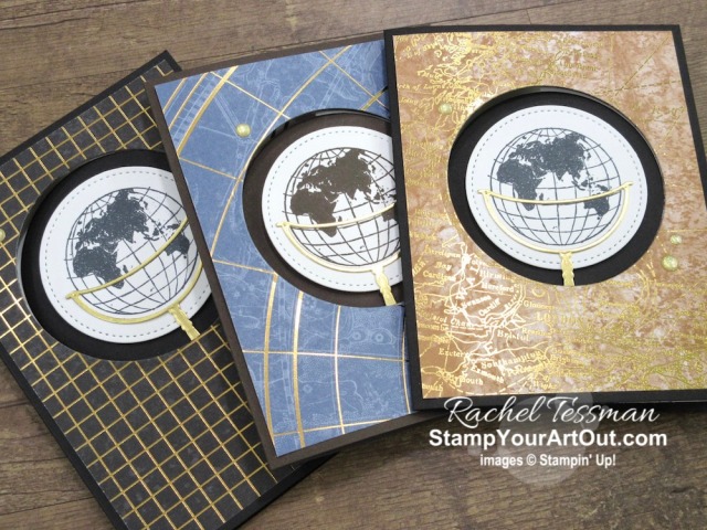 I’m excited to show you how to make a tucked z-fold card using new products debuting June 3, 2020 in the upcoming 2020-21 Annual Catalog: World of Good Specialty Designer Paper, Beautiful World Stamp Set and World Map Dies. Click here to access measurements, a how-to video with tips and tricks, other close-up photos, and links to all the products I used. - Stampin’ Up!® - Stamp Your Art Out! www.stampyourartout.com