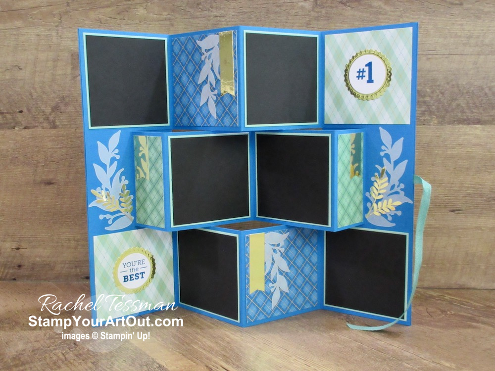 Click here to see & get details for how to make a 12x9 Accordion Display Gift Album from your August 2020 “World’s Greatest” Paper Pumpkin kit and some extra product. Plus you can see several other alternate project ideas created with this kit by fellow Stampin’ Up! demonstrators in our blog hop: “A Paper Pumpkin Thing”!  - Stampin’ Up!® - Stamp Your Art Out! www.stampyourartout.com 