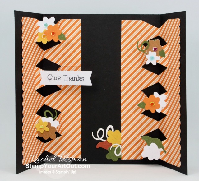 I’m excited to share with you what I created with the September 2020 “Hello Pumpkin” Paper Pumpkin Kit – varying the sizes of the boxes, doubling the treat containers to get 40, napkin ring and luminary for fall dinner, and several pop-up cards including a multi pop-up gate fold card! Click here for photos of all these projects, a video with directions, measurements and tips for making them, and a complete product list linked to my online store! Plus you can see several other alternate project ideas created with this kit by fellow Stampin’ Up! demonstrators in our blog hop: “A Paper Pumpkin Thing”! - Stampin’ Up!® - Stamp Your Art Out! www.stampyourartout.com