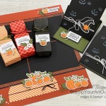 I’m excited to share with you a few more projects I created with the September 2020 “Hello Pumpkin” Paper Pumpkin Kit – a 12x12 scrapbook page, a few hand sanitizer holders, and a fun Halloween easel card! Click here for photos of all these projects, a video with directions, measurements and tips for making them, and a complete product list linked to my online store! - Stampin’ Up!® - Stamp Your Art Out! www.stampyourartout.com