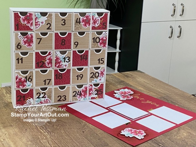 I’m excited to show you my scrapbook page and Countdown to Christmas that I made using the contents of the October 2020 Joy To The World Paper Pumpkin kit and a few other products. Click here to access measurements, tips, more close-up photos, and links to the products I used. - Stampin’ Up!® - Stamp Your Art Out! www.stampyourartout.com