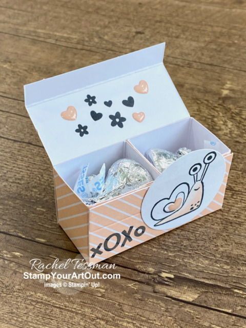 I’m excited to share with you some alternate project ideas I came up with using the contents of the January 2021 Sending Hearts Paper Pumpkin Kit: converting 8 cards into 20, a couple two-compartment treat boxes, and variations of the coordinating add-on kit Love Boxes! Click here for photos of all these projects, a video with directions, measurements and tips, and a complete product list linked to my online store! - Stampin’ Up!® - Stamp Your Art Out! www.stampyourartout.com