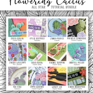 Here are the Flowering Cactus Medley All Star Tutorial Bundle Peeks. Place an order in the month of April 2021 and get this bundle of 12 fabulous paper crafting project tutorials for free! Or purchase it for just $15. - Stampin’ Up!® - Stamp Your Art Out! www.stampyourartout.com