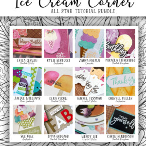 Here are the Ice Cream Corner Suite All Star Tutorial Bundle Peeks. Place an order in the month of May 2021 and get this bundle of 12 fabulous paper crafting project tutorials for free! Or purchase it for just $15. - Stampin’ Up!® - Stamp Your Art Out! www.stampyourartout.com