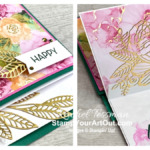 Click here to see how to make a Hidden Pop-Up Flap Fold Card using products from the beautiful Expressions In Ink Suite: Artistically Inked Stamp Set, Artistic Dies and Expressions In Ink Designer Paper. Access measurements, more photos, a how-to video with directions, and links to the products I used. - Stampin’ Up!® - Stamp Your Art Out! www.stampyourartout.com