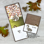 So fun! Check out my Simple Slide-Out Cards featuring the Nuts About Squirrels Stamp Set, the Beauty of the Earth Designer Series Paper, and the Subtle Shimmer Sequins. You’ll be able to access measurements, a how-to video, other close-up photos, and links to the products I used. - Stampin’ Up!® - Stamp Your Art Out! www.stampyourartout.com