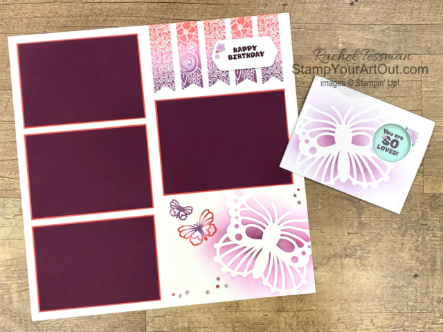Click here to see & get details for how to make a festive butterfly birthday-themed scrapbook page and a coordinating birthday card from your August 2021 “Hope Box” Paper Pumpkin kit, A Grand Kid Stamp Set, and some extra products. Plus you can see several other alternate project ideas created with this kit by fellow Stampin’ Up! demonstrators in our blog hop: “A Paper Pumpkin Thing”!  - Stampin’ Up!® - Stamp Your Art Out! www.stampyourartout.com