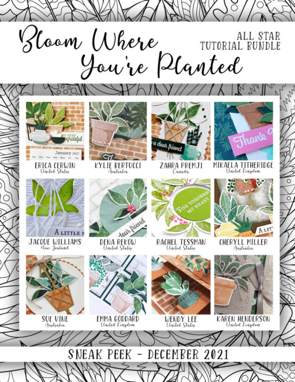 Here are the Bloom Where You’re Planted Suite All Star Tutorial Bundle Peeks. Place an order in the month of December 2021 and get this bundle of 12 fabulous paper crafting project tutorials for free! Or purchase it for just $15. - Stampin’ Up!® - Stamp Your Art Out! www.stampyourartout.com