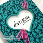 I’ve been playing with the new Bouquet of Love Hybrid Embossing Folder tools (an embossing folder and coordinating set of dies) which is debuting in the Jan-June 2022 Mini Catalog on January 4th and came up with three different kind of card designs so far. Click here to learn more about this new product AND to see photos and get details for these cards. - Stampin’ Up!® - Stamp Your Art Out! www.stampyourartout.com