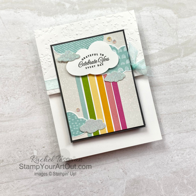 Follow the virtual tour of the 2022 Jan-June Mini Catalog (featuring Sale-a-Bration products, too!). Click here learn more and to see some of the fun cards I made (with the Rainbow of Happiness Bundle, the Cloud Punch, and the Sunshine & Rainbows Designer Paper) and shared in my portion of the tour. - Stampin’ Up!® - Stamp Your Art Out! www.stampyourartout.com
