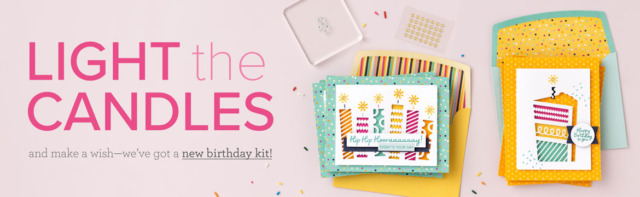 Light the Candles kit from Stampin’ Up! Kit Collection. Stampin’ Up!® - Stampin’ Up!® - Stamp Your Art Out! www.stampyourartout.com