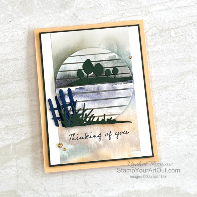 Click here so you can see how to put together a beautiful scenery card featuring the floating element technique with the New Horizons Collection of products from Stampin’ Up!’s 2022 Jan-June Mini Catalog. You’ll be able to access measurements, a how-to video for this card, other photos of this card and two others featuring this technique, and links to the products I used. - Stampin’ Up!® - Stamp Your Art Out! www.stampyourartout.com