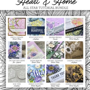Here are the Heart & Home Suite All Star Tutorial Bundle Peeks. Place an order in the month of June 2022 and get this bundle of 12 fabulous paper crafting project tutorials for free! Or purchase it for just $15. - Stampin’ Up!® - Stamp Your Art Out! www.stampyourartout.com