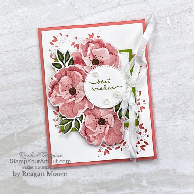 Our Stampers With ART Showcase Stamper for the month of April 2022 created some beautiful cards and projects with the Happiness Abounds Stamp Set and Blossoming Happiness Dies. Click here to see all these creations from Reagan Moore. - Stampin’ Up!® - Stamp Your Art Out! www.stampyourartout.com