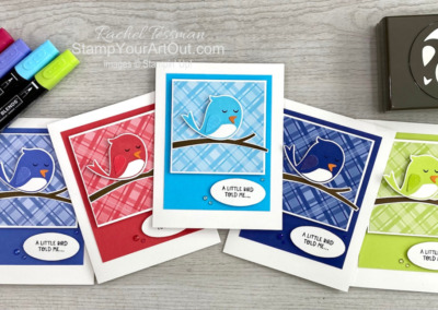 Sweet Songbirds In Color & New 22-23 Catalog Kickoff