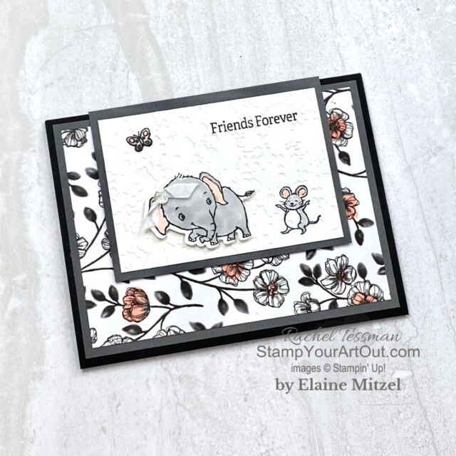 Our Stampers With ART Showcase Stamper for the month of May 2022 created some adorable cards and projects with the Elephant Parade Stamp Set and Elephant Dies. Click here to see all these creations from Elaine Mitzel. - Stampin’ Up!® - Stamp Your Art Out! www.stampyourartout.com