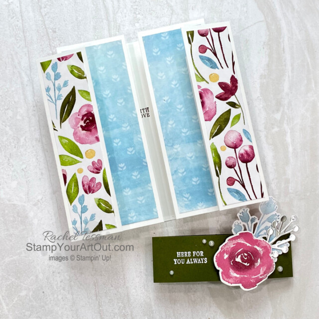 All Star Tutorial Blog Hop July 2022 featuring the Awash In Beauty Suite of products from Stampin’ Up!’s 22-23 Annual Catalog... Make a Freestanding Floating Panels Card with the directions I share at this link. I made two of them with products from this suite. Access measurements, tips for assembling, other close-up photos, and links to all the products I used. Learn how to grab up an awesome exclusive tutorial bundle AND see other great ideas with this suite shared by our tutorial group! - Stampin’ Up!® - Stamp Your Art Out! www.stampyourartout.com