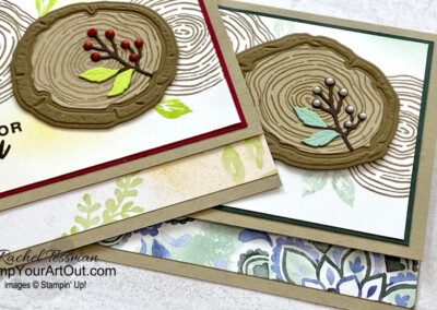 Ringed With Nature Layered Cards