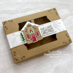 Visit my website so you can see how to dress up a gift box with an adorable holiday belly band made with the Sweet Gingerbread Stamp Set, Gingerbread House Dies, Snowflake Specialty Vellum, and other coordinating products! You’ll be able to access measurements, a how-to video, other photos, and links to the products I used. - Stampin’ Up!® - Stamp Your Art Out! www.stampyourartout.com
