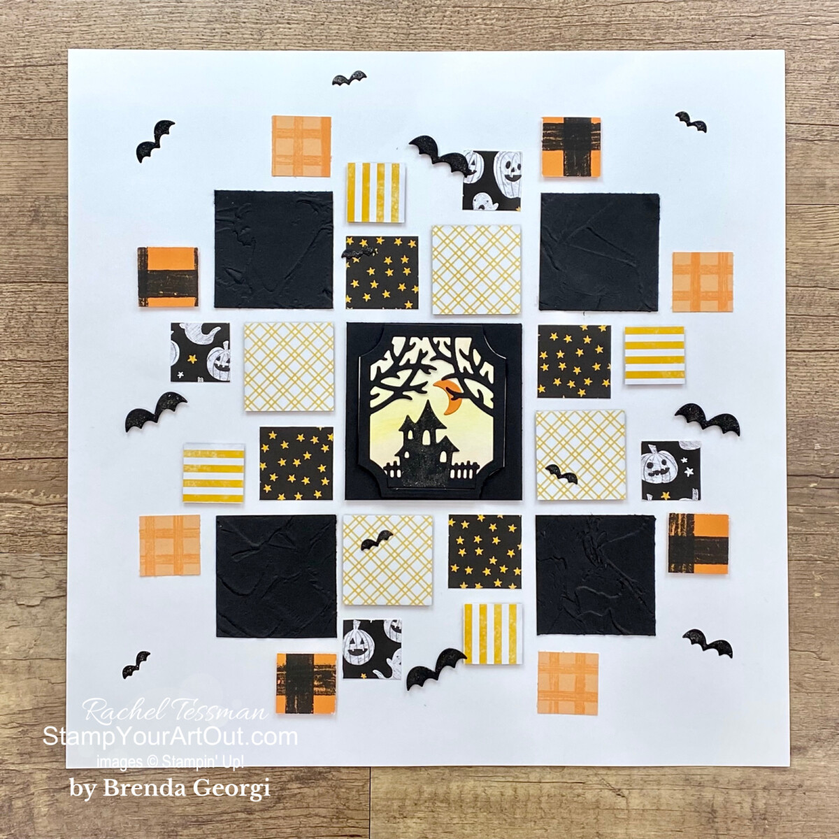 Our Stampers With ART Showcase Stamper for the month of August 2022 created some fun projects with the Halloween products from Stampin’ Up!’s July-Dec 2022 Mini Catalog. Visit to see all these creations from Brenda Georgi. - Stampin’ Up!® - Stamp Your Art Out! www.stampyourartout.com
