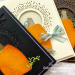 Visit my 9/29/22 post to see three fun pumpkin cards that I made with similar products and a similar layout but for totally different celebrations. I tapped into the Rustic Pumpkins, Labels Aglow, and Scary Silhouettes Dies by Stampin’ Up! for my projects. You’ll be able to access directions, tips and measurements in my how-to video, see other photos, and access links to the products I used. - Stampin’ Up!® - Stamp Your Art Out! www.stampyourartout.com